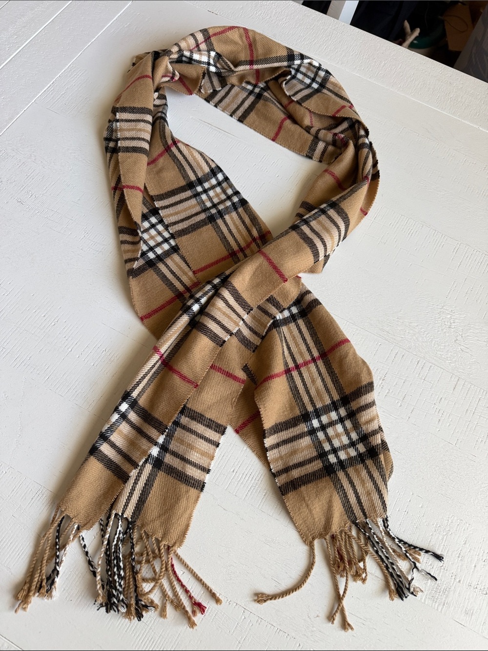 Plaid Scarf